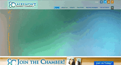 Desktop Screenshot of clairemontchamber.com